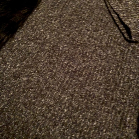 New NWT 143 Story Black & gray heathered ribbed turtleneck long sweater tunic M - Picture 5 of 10